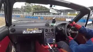 ロードスターNA8C 茂原ツインサーキット 49.976秒　195CUP仕様