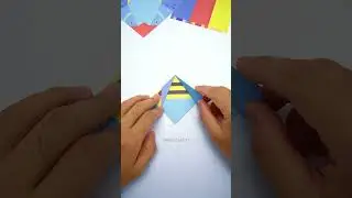 Origami Bee for Kids - Creative Paper Folding Fun Made Simpl| Easy Origami For Kids #bee #papercraft