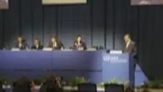 Eslami calls for an end to sanctions at IAEA conference