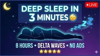 Deep Sleep in 3 Minutes  Powerful Music for Men + Delta Waves (4 Hours)