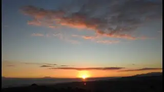 The first morning of 2022 on 'Mt. Carmel' of Chino Hills, CA