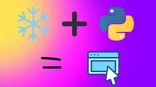 Build a WebApp connected to Snowflake with ONLY Python. No HTML no CSS