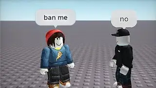 Trying to get BANNED on Roblox *FUNNY* 