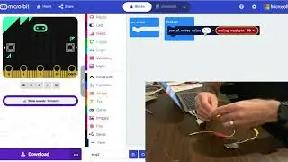 How to Micro:Bit Micro controller Serial Write, Analog Read, Electrical inputs, pairing Device Graph