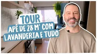 APARTAMENTO PEQUENO 28 M2 (E TEM TUDO!)