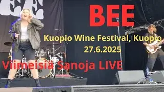 Bee - Viimeisi&auml; Sanoja (Live @Kuopio Wine Festival, Kuopio 27.6.2025)
