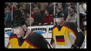 NHL 09 PS3 Чемпионат мира по хоккею, групповой этап РОССИЯ vs ГЕРМАНИЯ Матч №3
