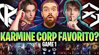KARMINE CORP FAVORITO PARA GANAR LA LEC? 😱CASTEO IBAI🔥 - KC vs GX Game 1 LEC VERSUS PLAYOFFS 2026