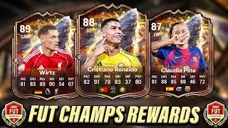 FUT CHAMPS REWARDS 😱 INSANE RANK 3 REWARDS in FC 26! 400K WALKOUT PACKED!