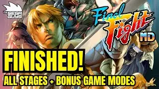 Final Fight MD - Mauro Xavier's SEGA Mega Drive/Genesis Masterpiece is COMPLETE!