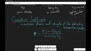 Correlation Coefficient | Business Statistics w/Dr. McCarthy @chadronstatecollege