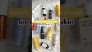 Gentle vitaminc serums for sensitive skin - #vitaminc #brightening #sensitiveskin #serums #fyp