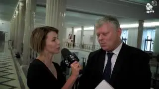 PUDELEK W SEJMIE: Marek Suski: 