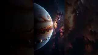 AI-generated soundscapes featuring cosmic voids, stars, planets,and a dark atmosphere.#SciFi #shorts