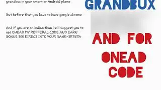 New grandbux ver*2|| *xclusive || mobile site earn &onead REFFERAL code bonus 300rs in your bank acc
