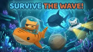 Tsunami Warning! 🌊 Giant Megalodon Deep Sea Survival & Rescue Mission! | Octonauts Full Episode