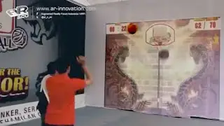 Basketball Interactive Wall | Indonesia | AR&Co