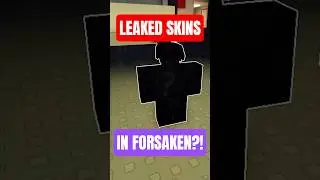 Слитые скины, которые вы не должны были увидеть в Forsaken&hellip; 👀 #forsaken #roblox #shorts
