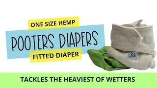 Review of the Pooters Hemp Fitted Diaper