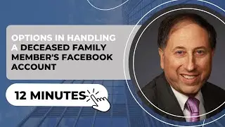 Options in Handling a Deceased Family Member's Facebook Account