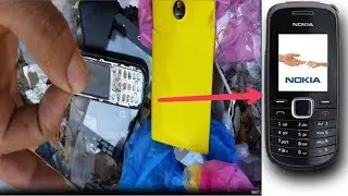 Restore Destroyed Phone   Rebuild Broken Phone, Restoring nokia 1661,1662.Cracked