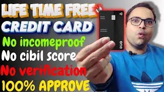 ONECARD CREDIT CARD | Lifetime free Credit Card | Zero CIBIL SCORE per bhi milega 😳😳😳