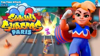 SUBWAY SURFERS NEW CHALLENGE TAG TIME ATTACK IN PARIS SUMMER GAMES 2024