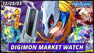 Обзор рынка Digimon: Цены на BT23 падают?! Цены на карты Сакуямон растут!