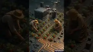 🤖 The Future of Farming: Where Technology Meets Nature! 🌾