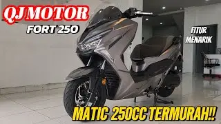 [REVIEW MOTOR] QJ Motor Fort 250 Indonesia | Pesaing Baru Matic 250cc!!