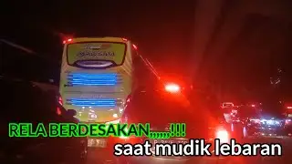 Rela berdesakan demi pulang ke kampung halaman@Dbr channel85
