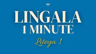 LINGALA 1 MINUTE &mdash; Le&ccedil;on 1 : BUKU | Learn Lingala in 1 Minute