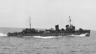 Japanese&nbsp;destroyer&nbsp;Mutsuki&nbsp;(睦月 
