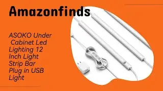 ASOKO Under Cabinet Led Lightin | Unboxing 💡✨ #homedecor #lighting #kitchen #organization