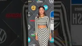 Shilpa Shetty's black and white striped dress is looking fab😍💖 #shorts #shortvideo. #shilpashetty