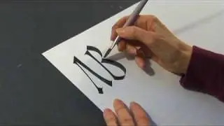 Calligraphy History & Styles : Calligraphy in Rustic Capitals