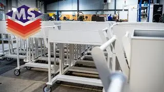 Meca-Services | Avant / Apr&egrave;s fabrication d'une s&eacute;rie de 50 chariots roulants pour l'industrie auto