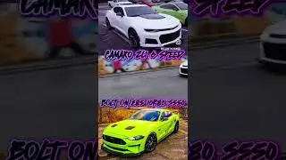 ZL1 6-Speed vs E85 Mustang 😳 #mustang  #zl1 #viral  #streetracing  #supercharged