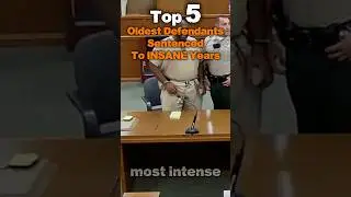 Top 5 Oldest Defendants Ever Sentenced in Court ⚖️🕰️#Shorts#reaction#Top