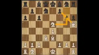 Pirc Defense | Knight Sacrifice | Mate in 18 moves |
