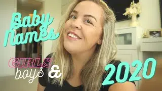 BABY NAMES 2020 // BABY NAMES WE LOVE BUT WON’T BE USING