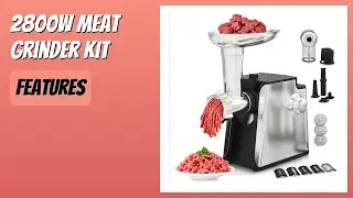 REVIEW (2025): 2800W Meat Grinder Kit. Features