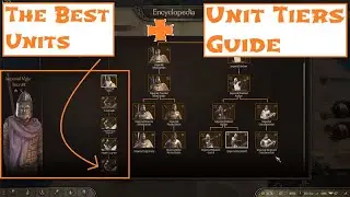 The Best Units (Noble or Elite), Troop Tiers and All Faction Troop Trees Guide - Bannerlord Tutorial
