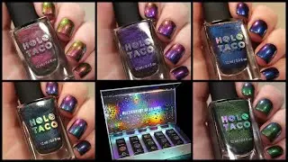 Holo Taco Multichromes | Live Swatch + Review