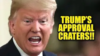 Trump IMPLODES As His Approval Rating PLUNGES To Record Low!