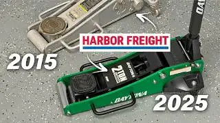 НАКОНЕЦ-ТО поменял свой СТАРЫЙ грузовой домкрат Harbor на НОВЫЙ Daytona!