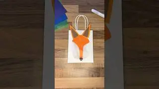 Fuchs Laterne 🏮🦊#diy #basteln #laterne #lichter #bastelnmitkindern #bastelnmitpapier #stmartin