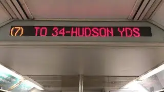 The Flushing Line: R188 7 Local Train Ride from Flushing-Main Street to 34th Street-Hudson Yards 1