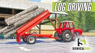 UTH19 - Log driving FS19 comparison to real life - dolenjska