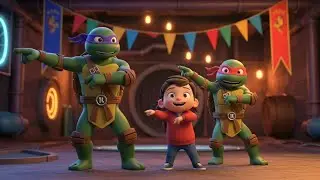 Teenage Mutant Ninja Turtles Had a Pajama | Nursery Rhymes for Kids & Baby Songs